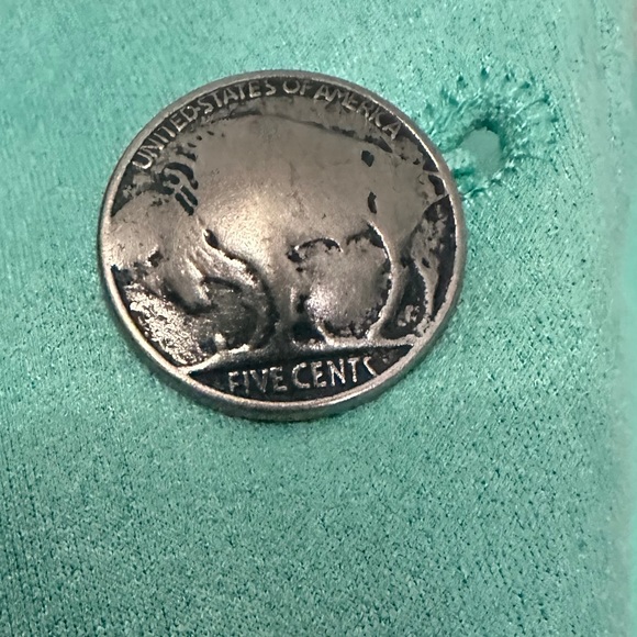 Sterling Kreek Turquoise Suede Unlined light coat - Picture 9 of 16